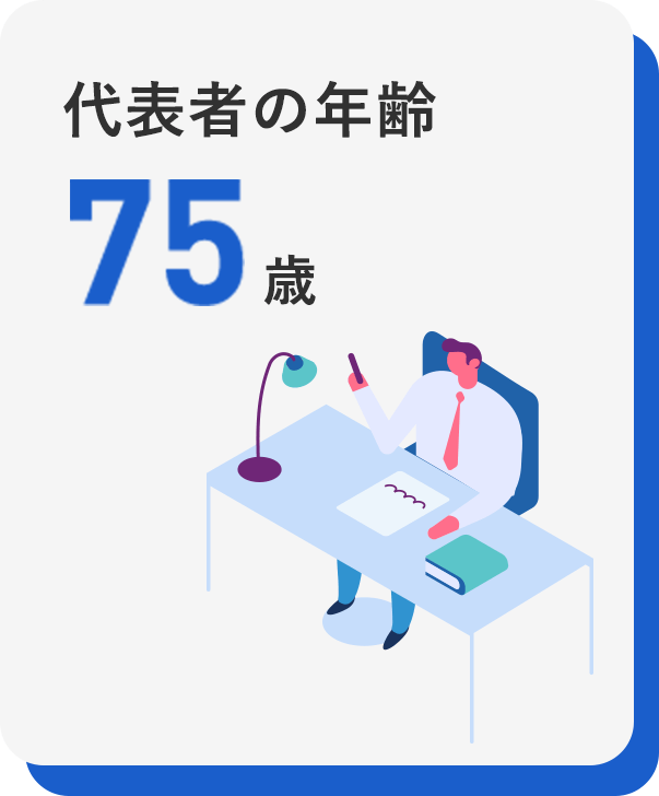 代表者の年齢